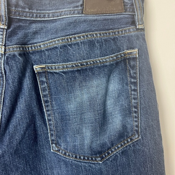 J. Crew Factory Men's The Sutton Dark Wash Straight Leg Jeans Size 32x32 - Picture 14 of 14